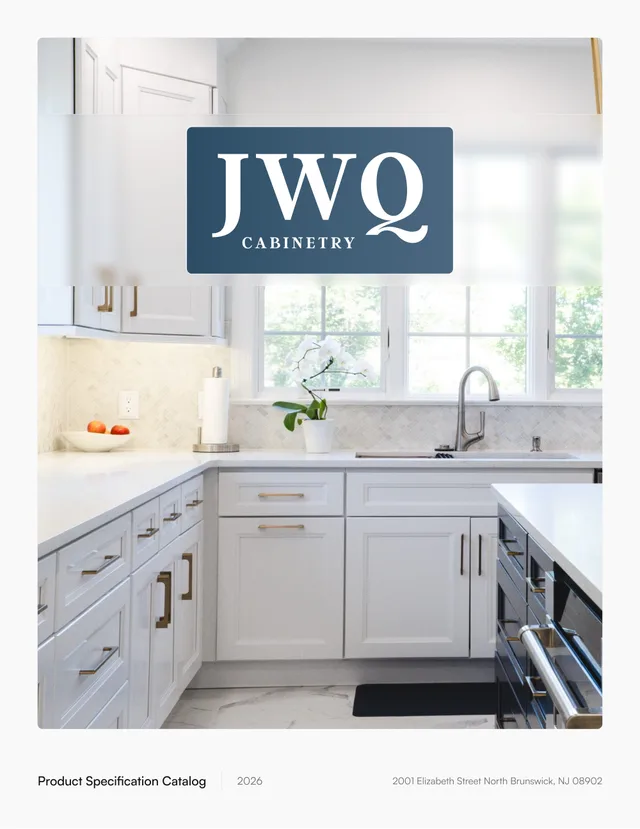 JWQ Cabinetry Digital Catalog 2026 cover